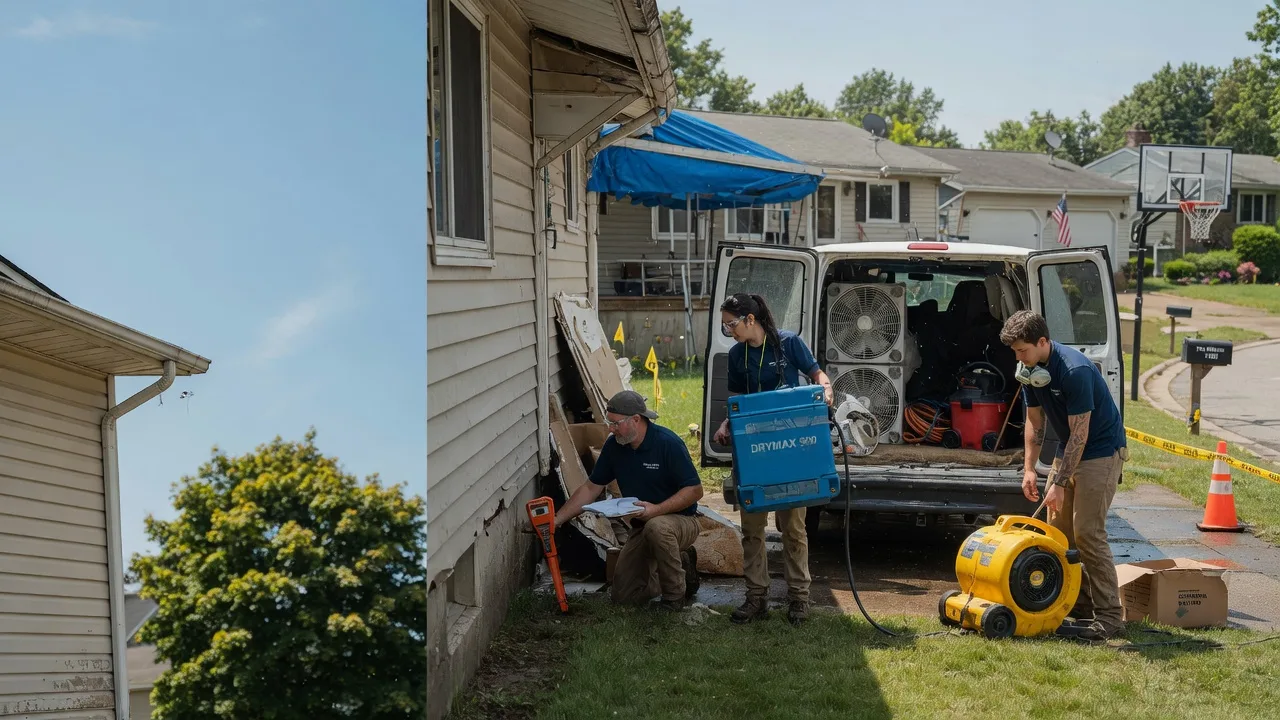 Ceiling Leak Cleanup in Butler, IL near me
