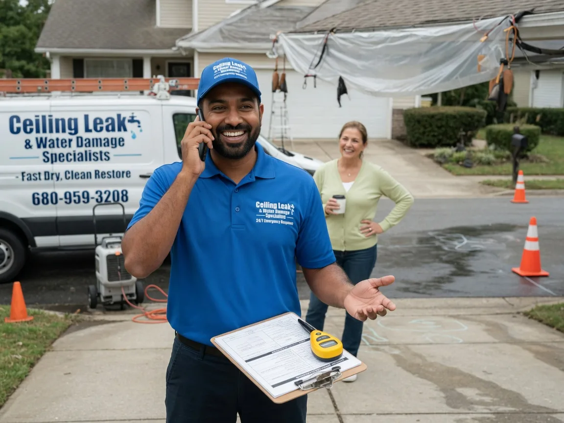 Ceiling Leak Cleanup Butler, IL FAQs